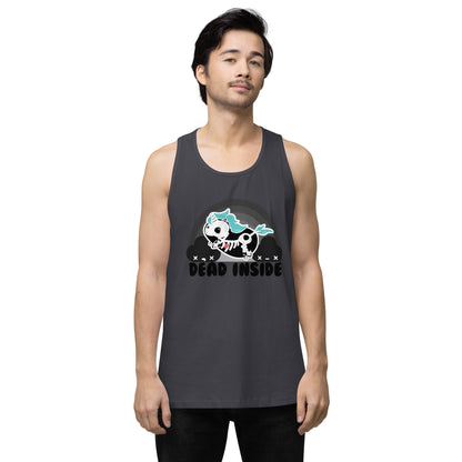 DEAD INSIDE - Premium Tank Top - ChubbleGumLLC