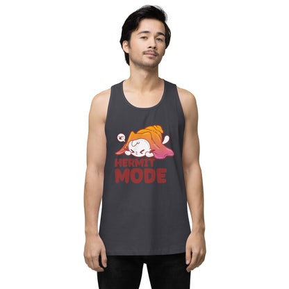 HERMIT MODE - Premium Tank Top - ChubbleGumLLC