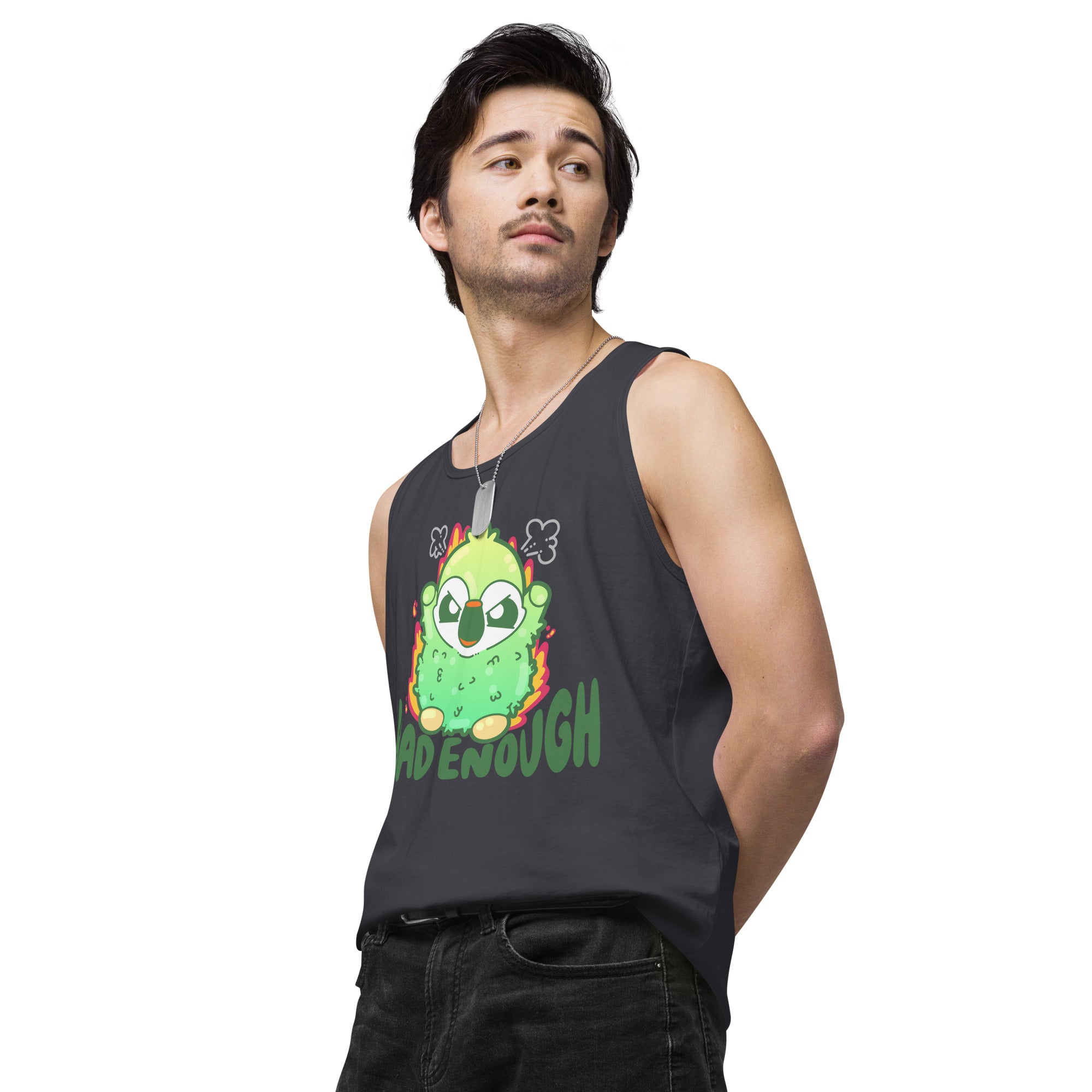 HAD ENOUGH - Premium Tank Top - ChubbleGumLLC