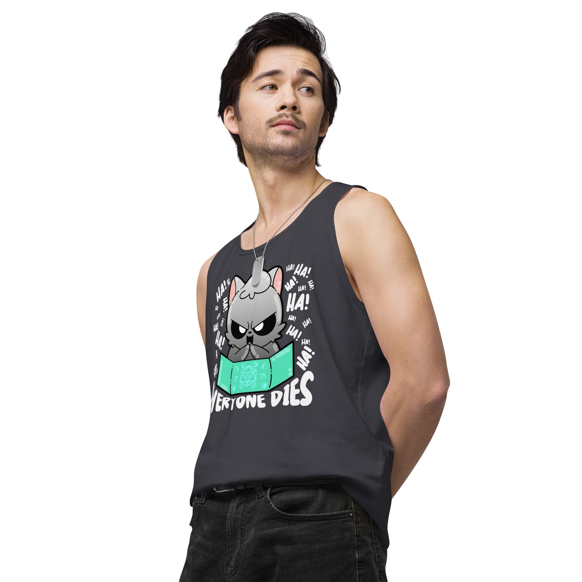 EVERYONE DIES - Tank Top - ChubbleGumLLC