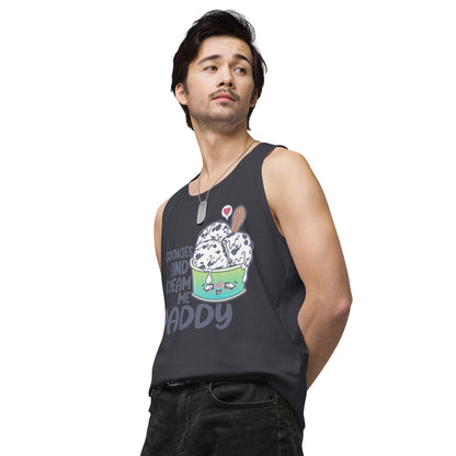 COOKIES AND CREAM ME DADDY - Tank Top - ChubbleGumLLC