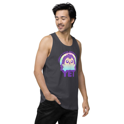 I DIDNT STAB ANYONE TODAY YET - Premium Tank Top - ChubbleGumLLC