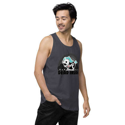 DEAD INSIDE - Premium Tank Top - ChubbleGumLLC