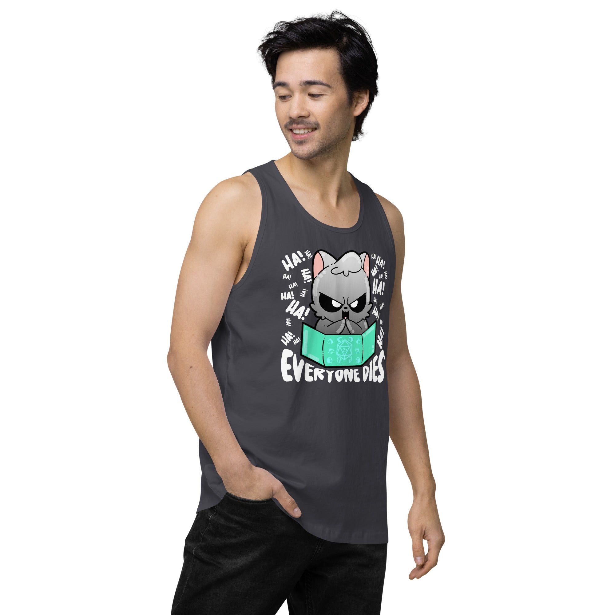 EVERYONE DIES - Tank Top - ChubbleGumLLC