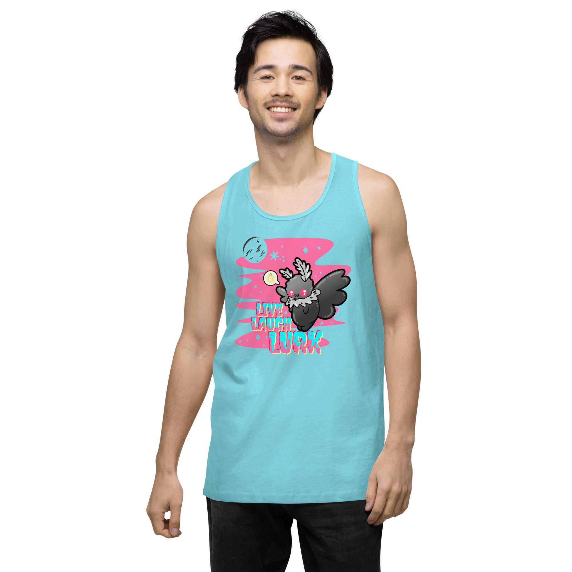 LIVE LAUGH LURK - Premium Tank Top - ChubbleGumLLC