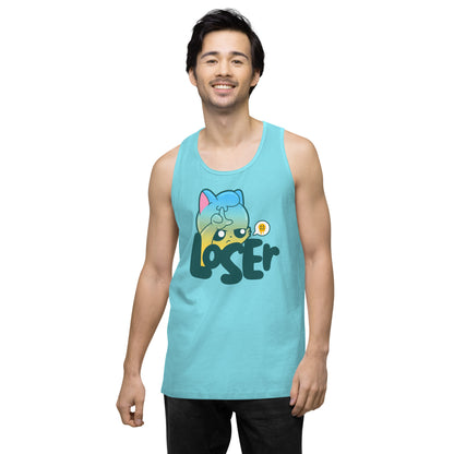 LOSER - Premium Tank Top - ChubbleGumLLC