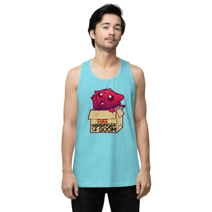 FREE HARBINGER OF DOOM - Premium Tank Top - ChubbleGumLLC