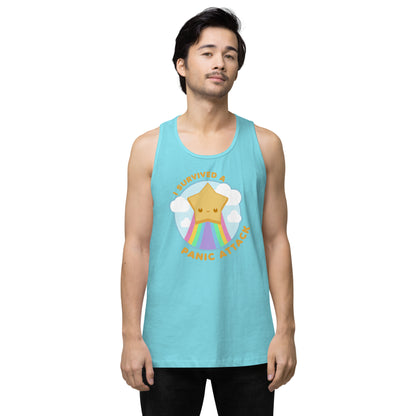 I SURVIVED A PANIC ATTACK - Premium Tank Top - ChubbleGumLLC