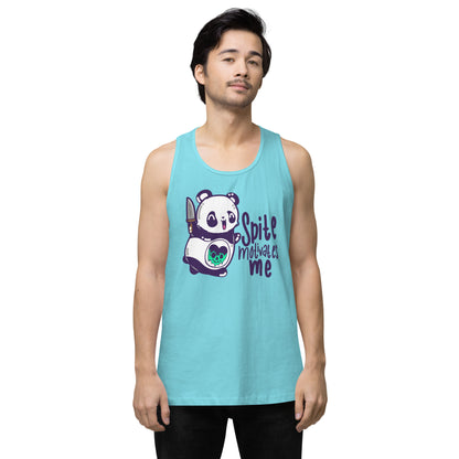 SPITE MOTIVATES ME - Premium Tank Top - ChubbleGumLLC