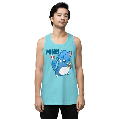 MINE - Premium Tank Top - ChubbleGumLLC