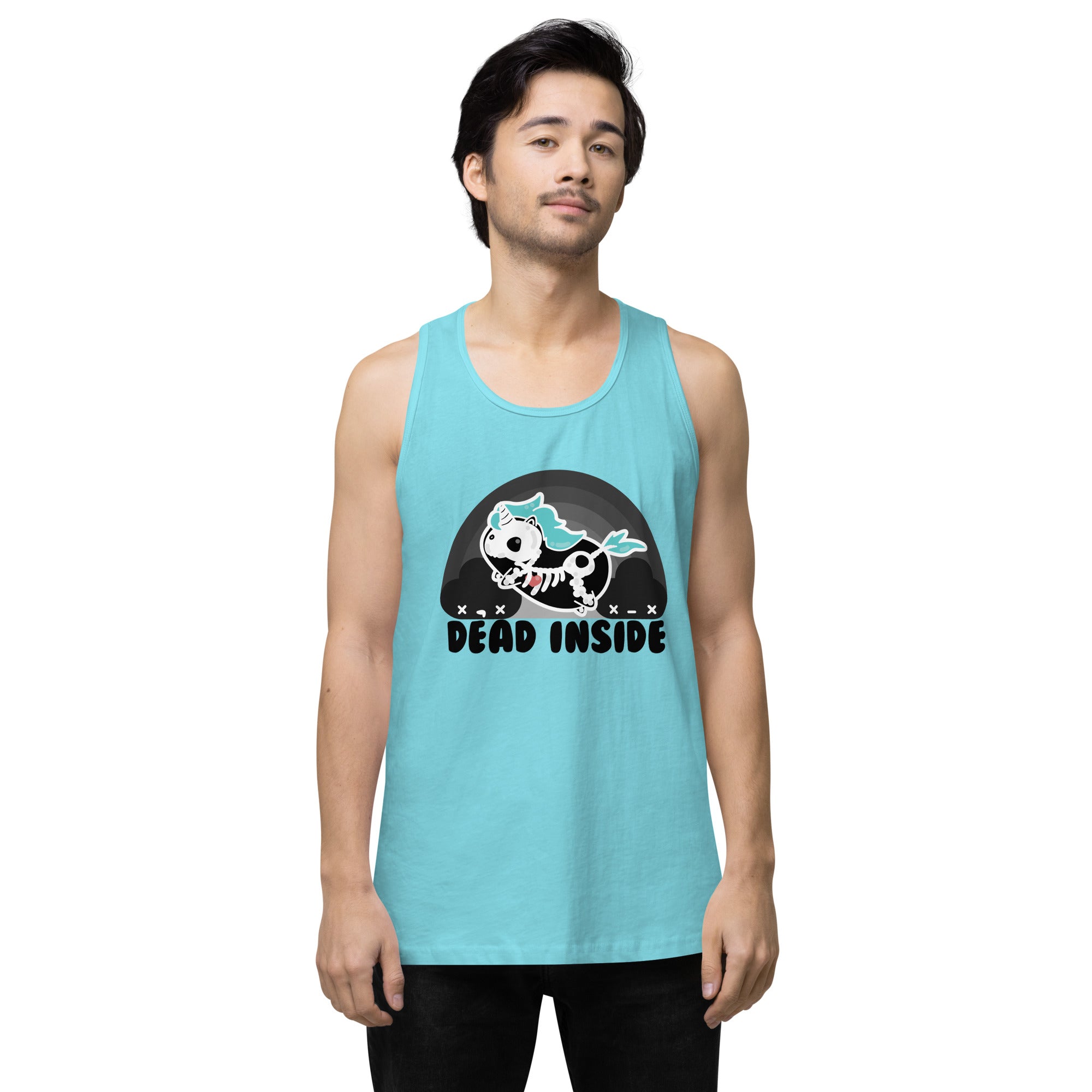 DEAD INSIDE - Premium Tank Top - ChubbleGumLLC