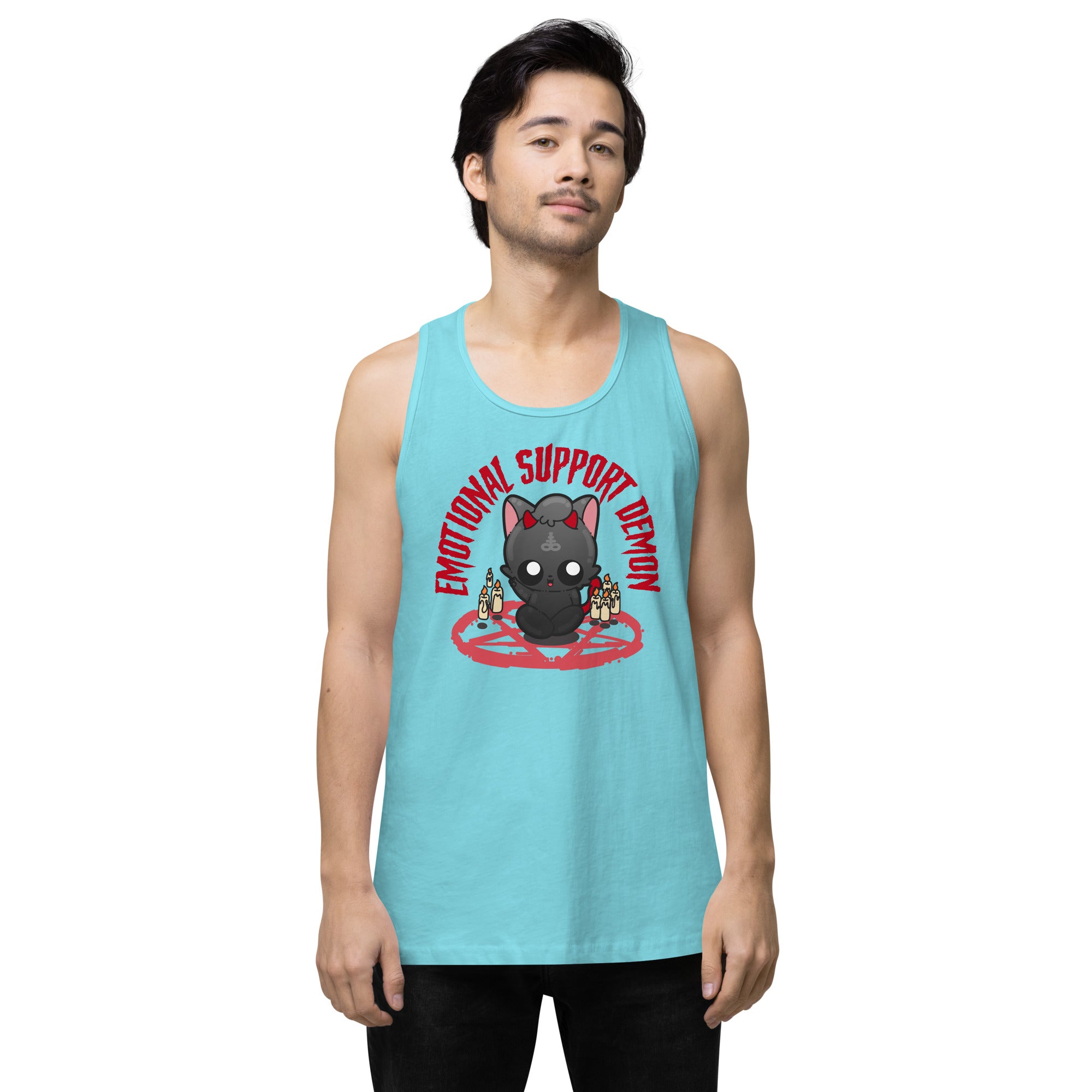 EMOTIONAL SUPPORT DEMON - Premium Tank Top