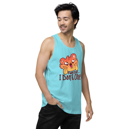 FUN FACT I DONT CARE - Premium Tank Top - ChubbleGumLLC