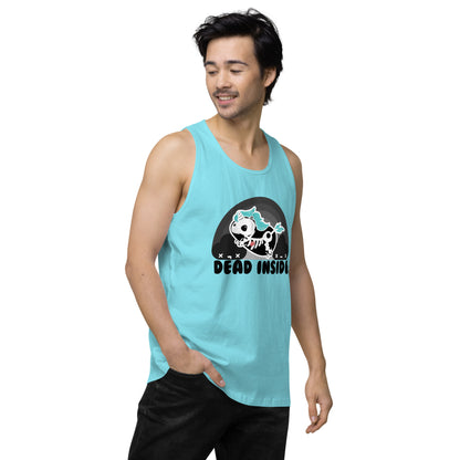 DEAD INSIDE - Premium Tank Top - ChubbleGumLLC