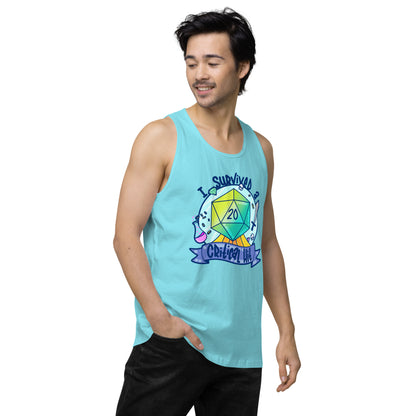 I SURVIVED A CRITICAL HIT - Tank Top - ChubbleGumLLC