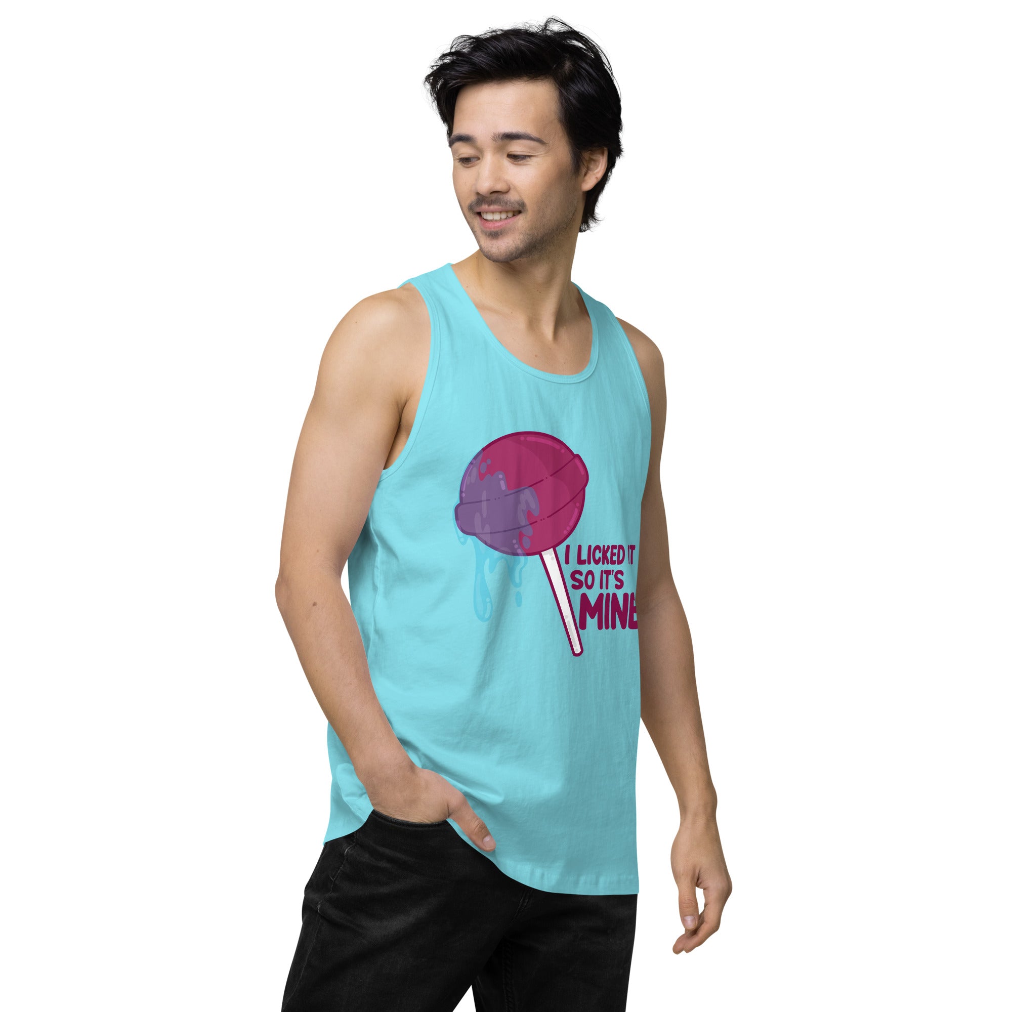 I LICKED IT SO IT'S MINE - Tank Top - ChubbleGumLLC