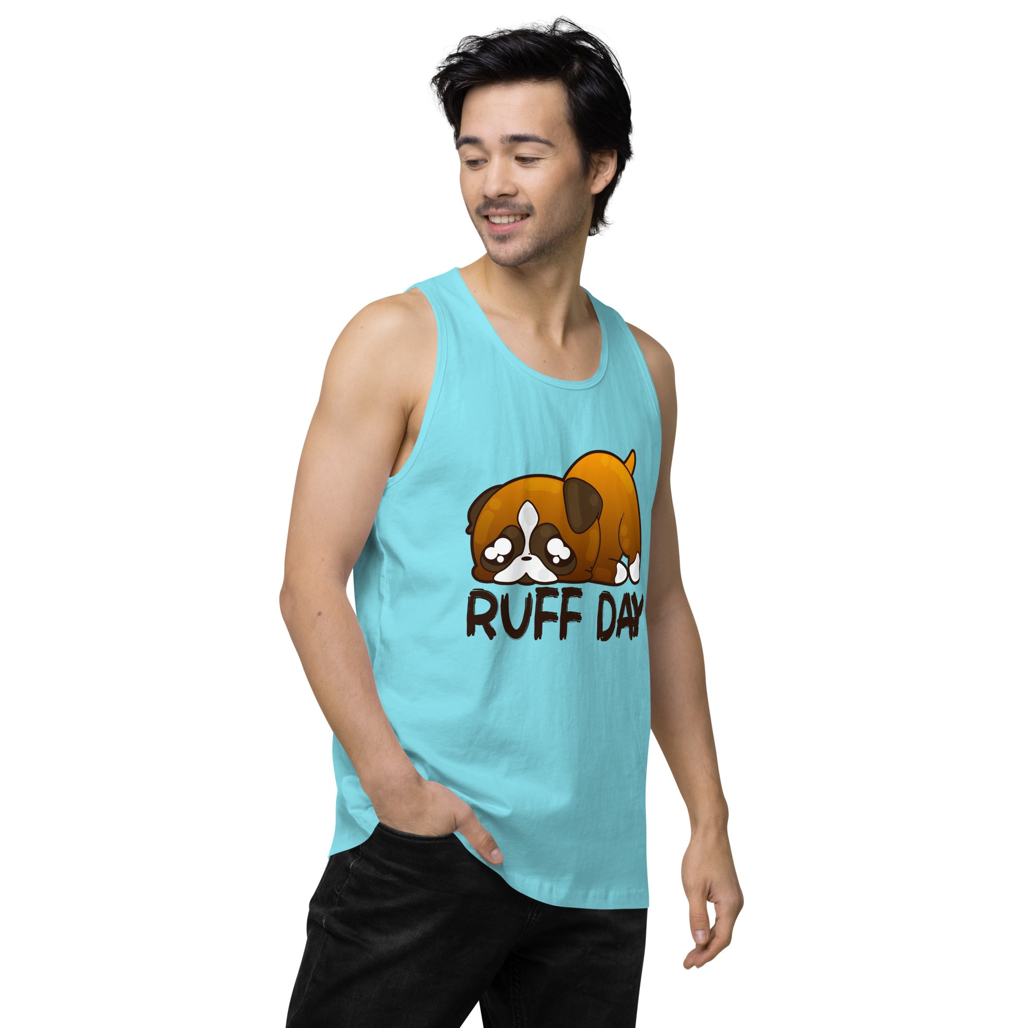 RUFF DAY - Tank - ChubbleGumLLC