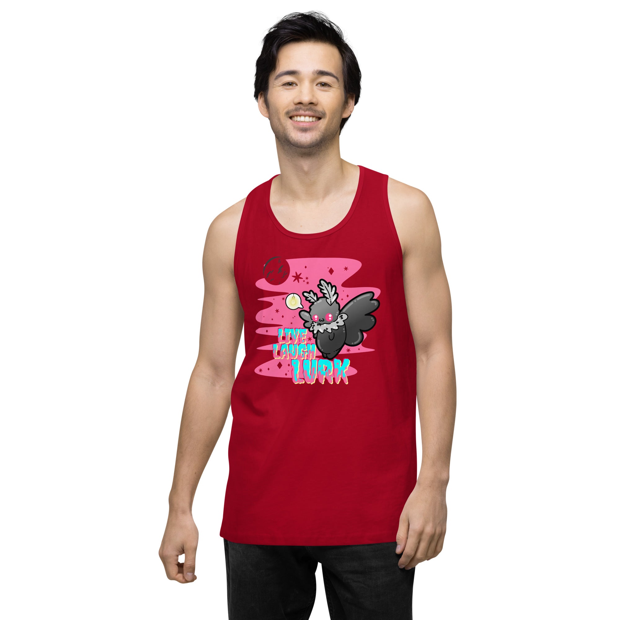 LIVE LAUGH LURK - Premium Tank Top - ChubbleGumLLC