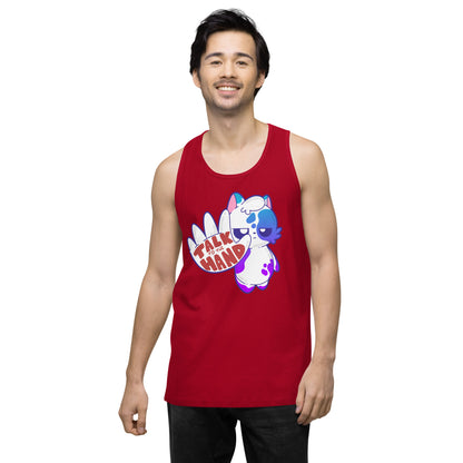 TALK TO THE HAND - Premium Tank Top - ChubbleGumLLC