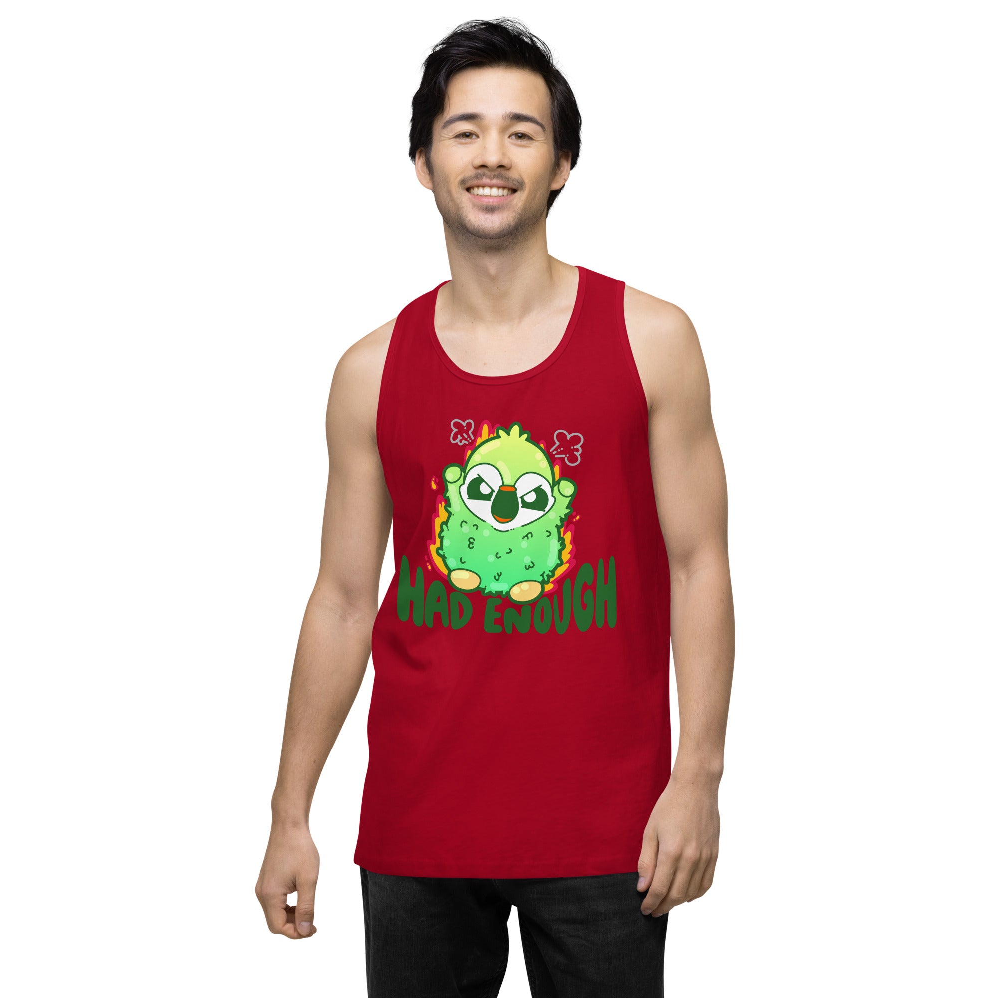 HAD ENOUGH - Premium Tank Top - ChubbleGumLLC