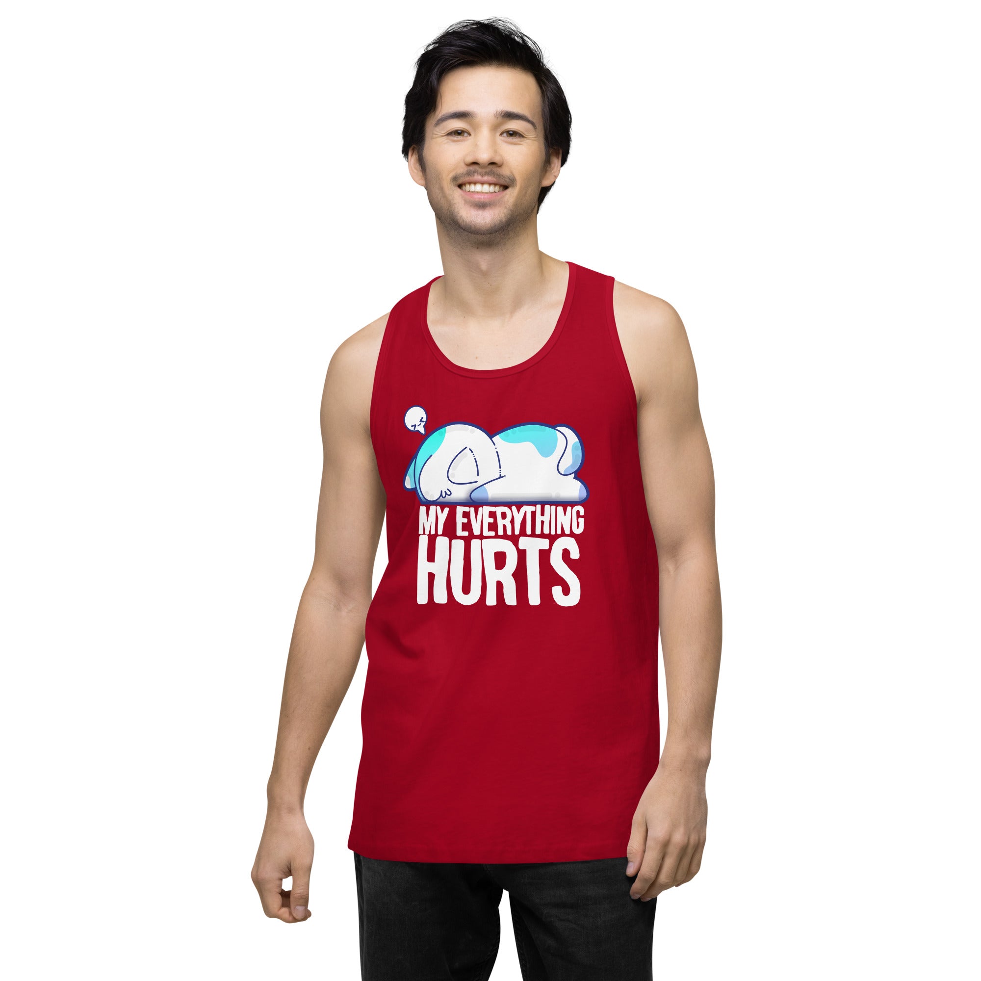 MY EVERYTHING HURTS - Modified Premium Tank Top - ChubbleGumLLC