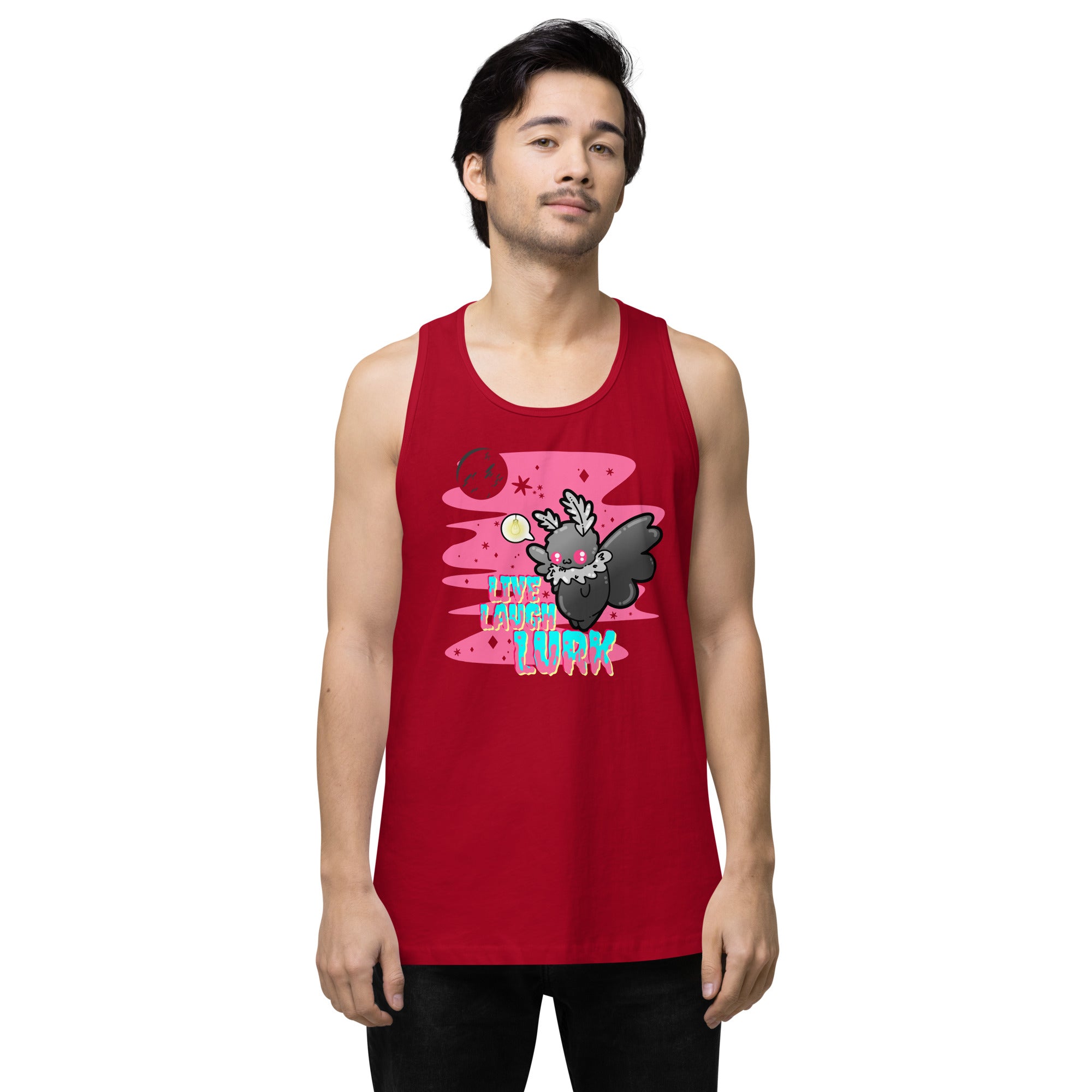 LIVE LAUGH LURK - Premium Tank Top - ChubbleGumLLC