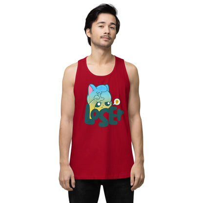 LOSER - Premium Tank Top - ChubbleGumLLC