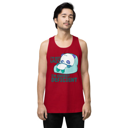 IM NOT LAZY - Premium Tank Top - ChubbleGumLLC