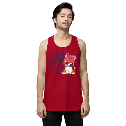 FLUFF AROUND AND FIND OUT - Premium Tank Top - ChubbleGumLLC