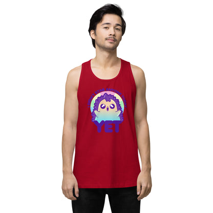 I DIDNT STAB ANYONE TODAY YET - Premium Tank Top - ChubbleGumLLC