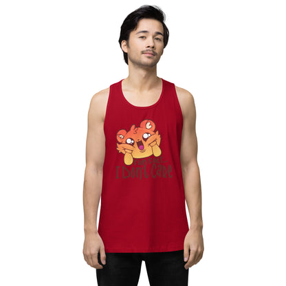 FUN FACT I DONT CARE - Premium Tank Top - ChubbleGumLLC