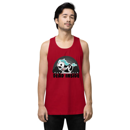 DEAD INSIDE - Premium Tank Top - ChubbleGumLLC