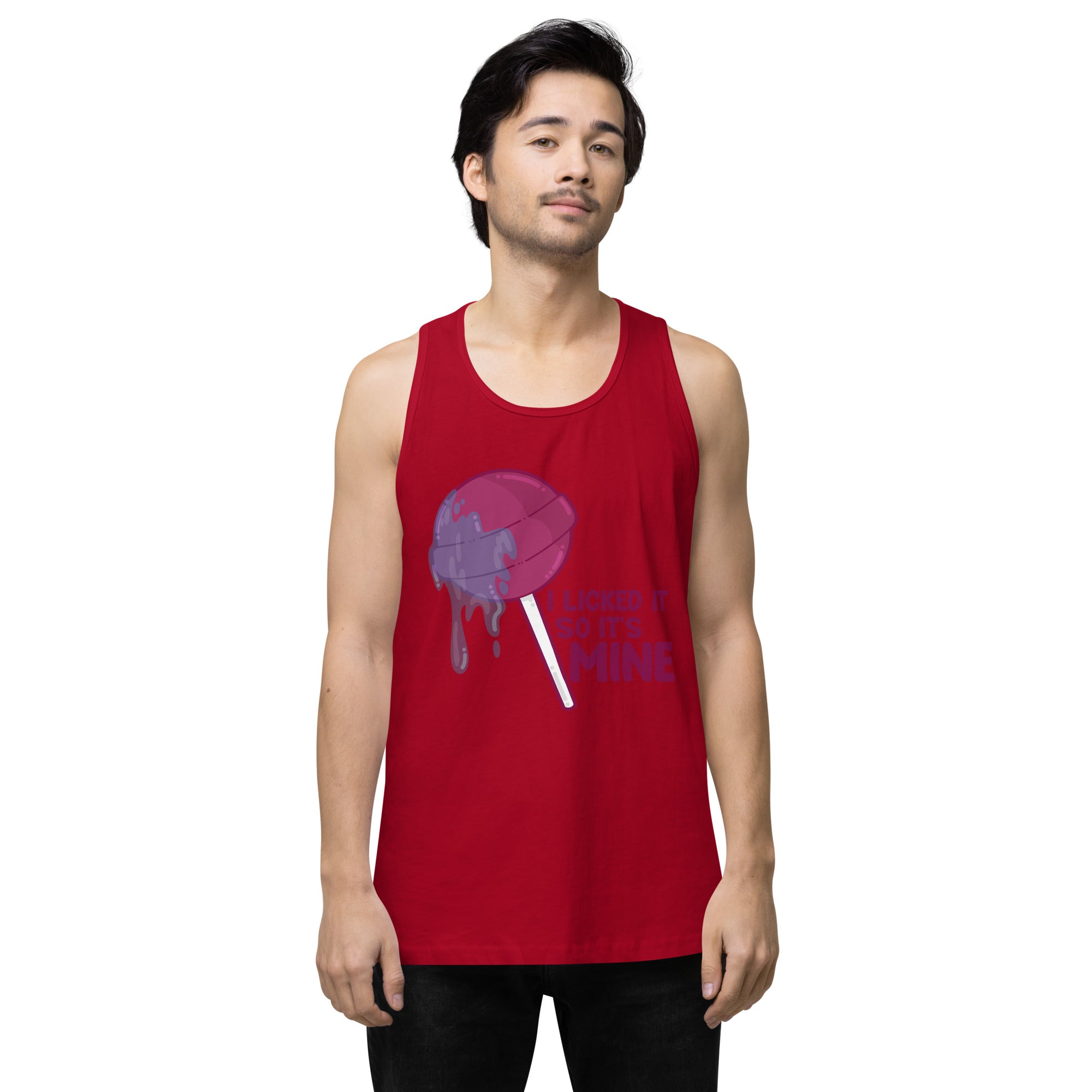 I LICKED IT SO IT'S MINE - Tank Top - ChubbleGumLLC