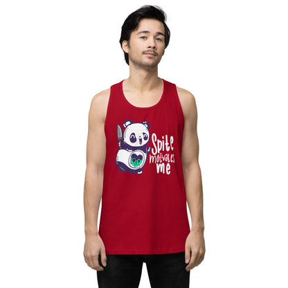 SPITE MOTIVATES ME - Modified Premium Tank Top - ChubbleGumLLC