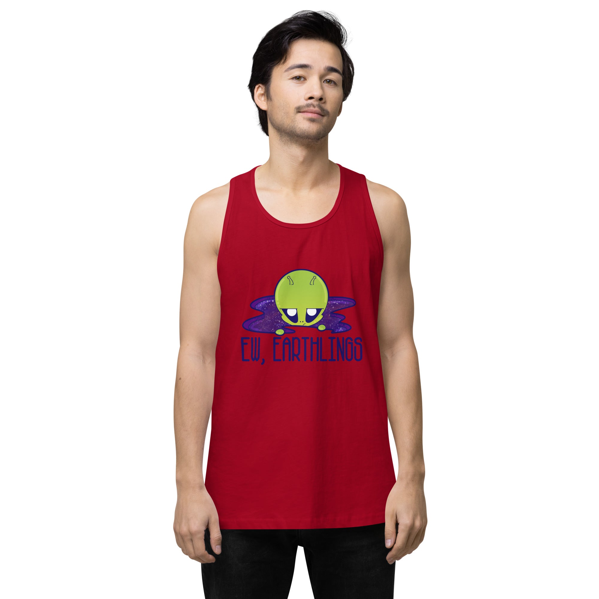 EW EARTHLINGS  - Premium Tank Top - ChubbleGumLLC