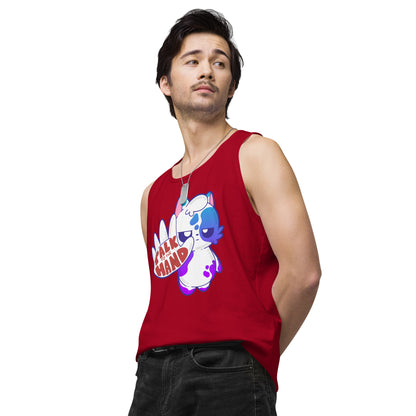 TALK TO THE HAND - Premium Tank Top - ChubbleGumLLC