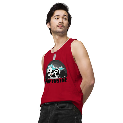 DEAD INSIDE - Premium Tank Top - ChubbleGumLLC