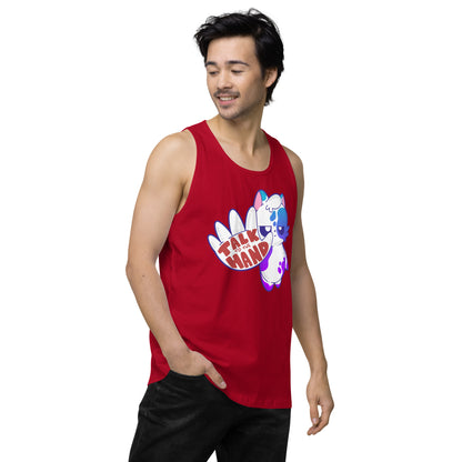 TALK TO THE HAND - Premium Tank Top - ChubbleGumLLC