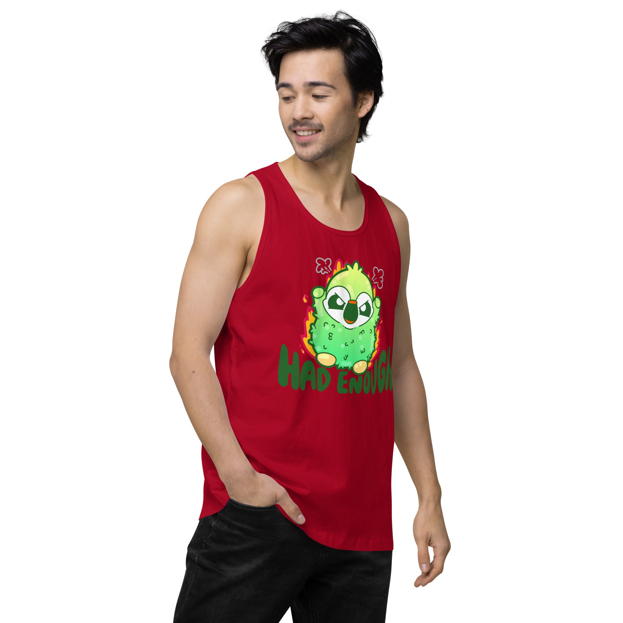 HAD ENOUGH - Premium Tank Top - ChubbleGumLLC