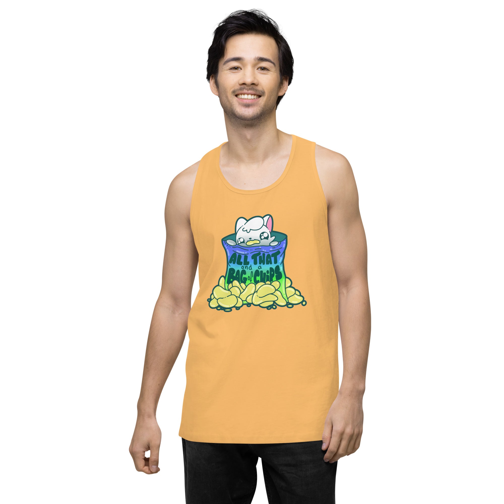 ALL THAT AND A BAG OF CHIPS - Premium Tank Top - ChubbleGumLLC