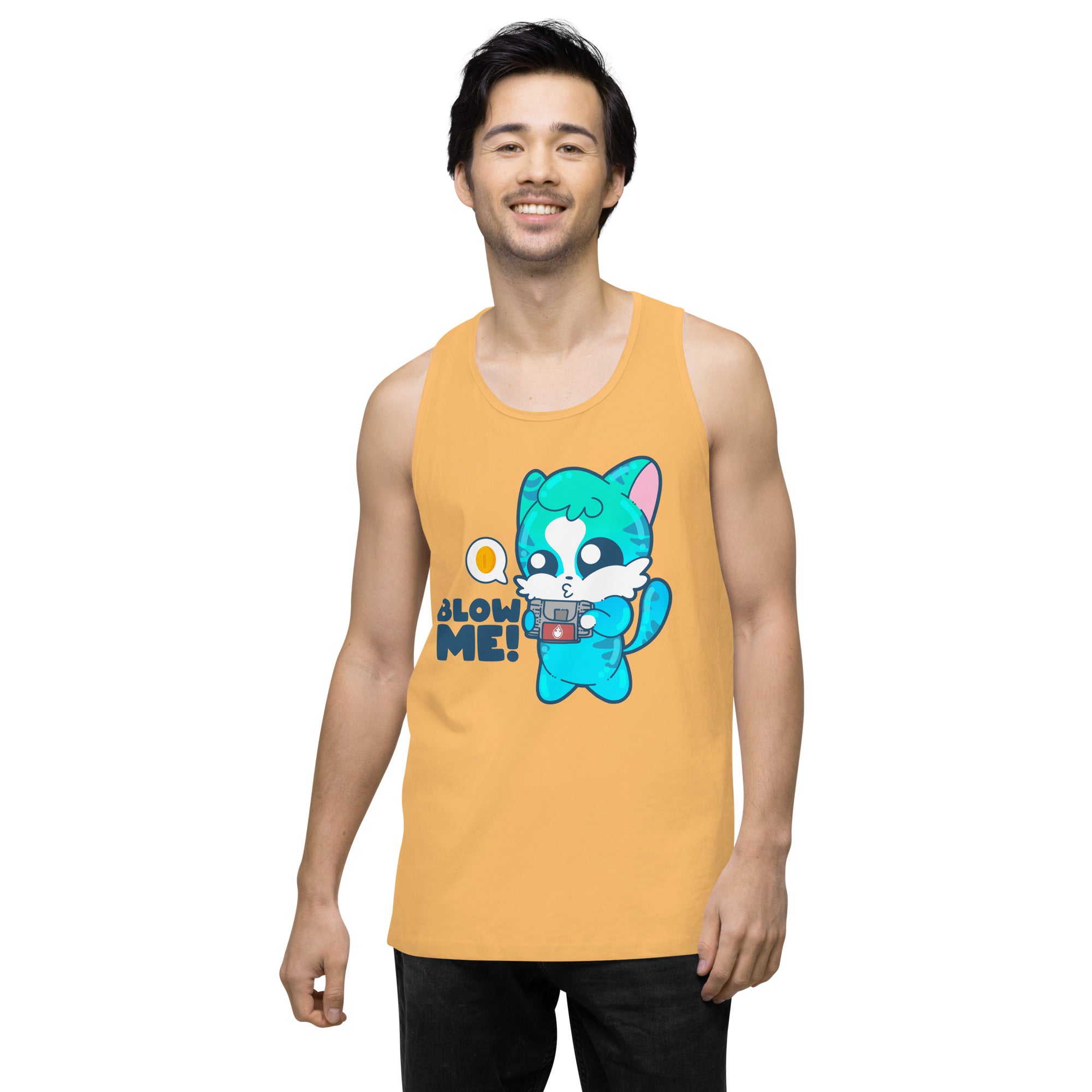 BLOW ME - Premium Tank Top - ChubbleGumLLC