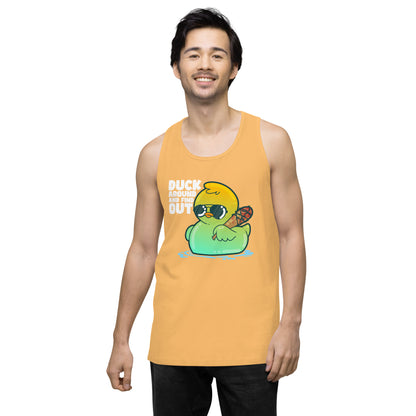 DUCK AROUND AND FIND OUT - Modded Premium Tank Top - ChubbleGumLLC