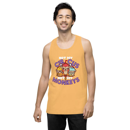 NOT MY CIRCUS NOT MY MONKEYS - Modded Premium Tank Top - ChubbleGumLLC