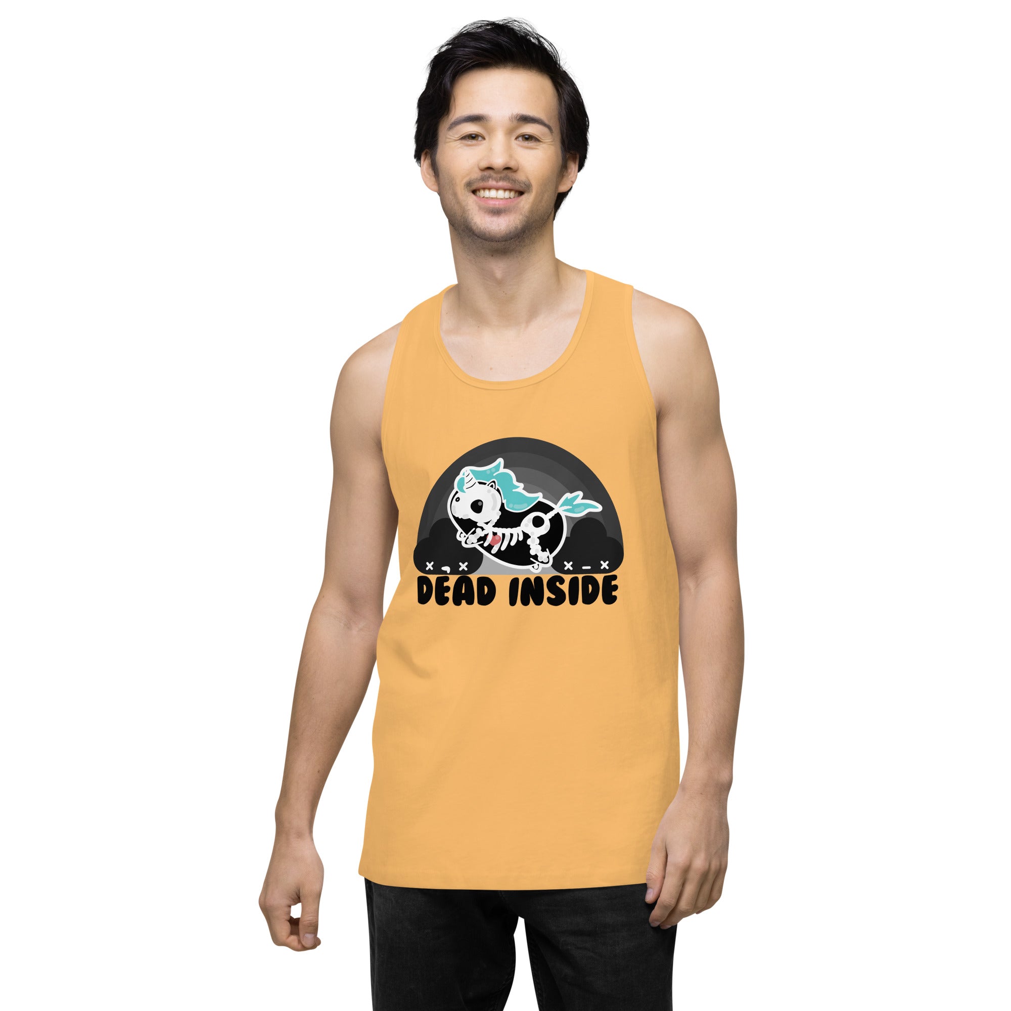 DEAD INSIDE - Premium Tank Top - ChubbleGumLLC