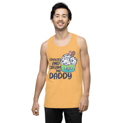 COOKIES AND CREAM ME DADDY - Tank Top - ChubbleGumLLC