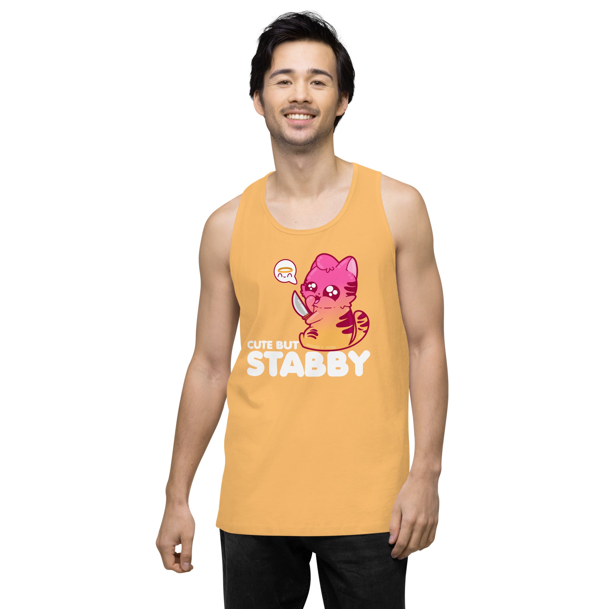 CUTE BUT STABBY - Modified Premium Tank Top - ChubbleGumLLC