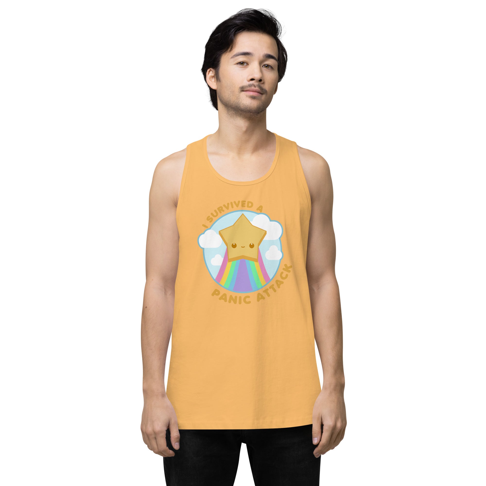 I SURVIVED A PANIC ATTACK - Premium Tank Top - ChubbleGumLLC