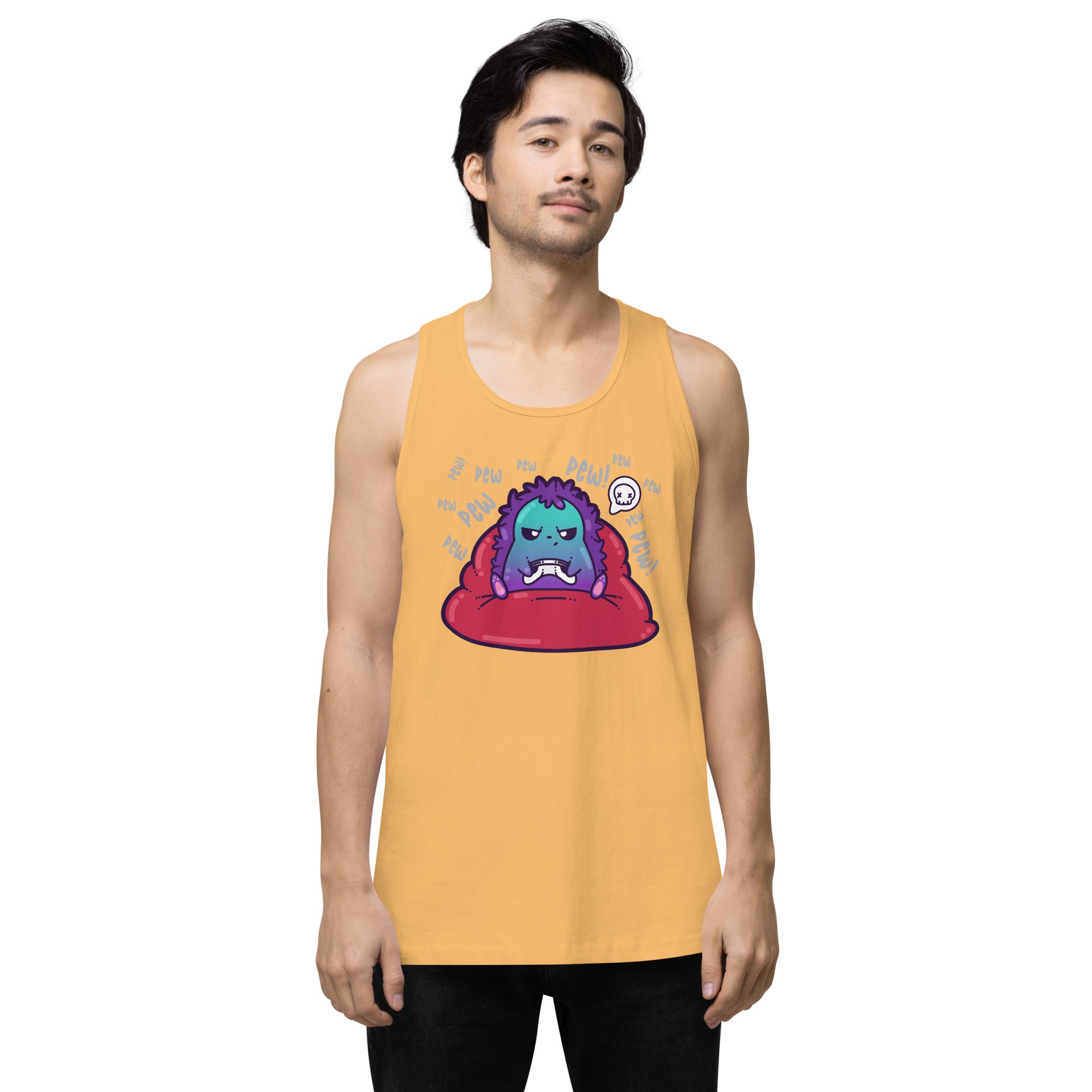 PEW PEW PEW - Premium Tank Top - ChubbleGumLLC