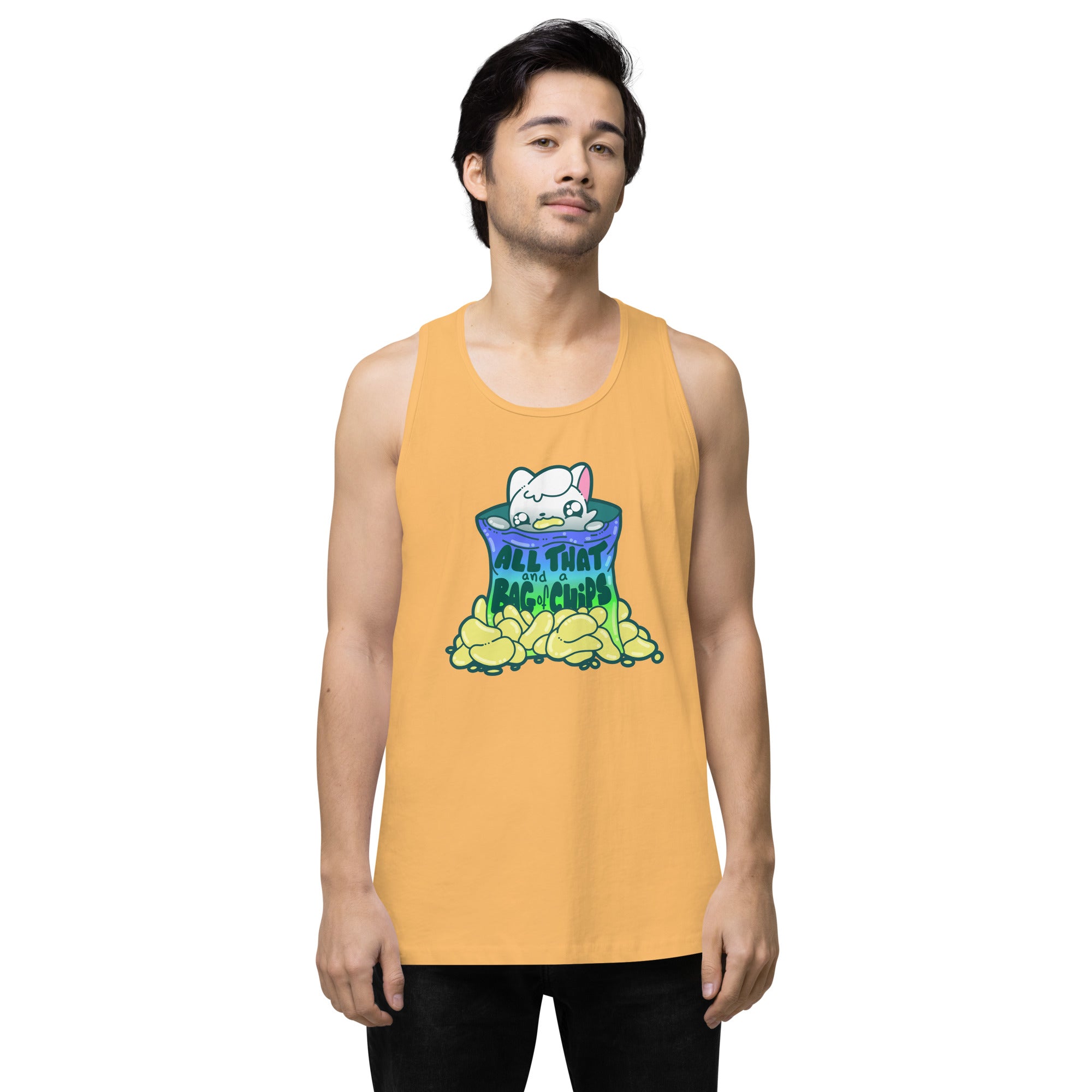 ALL THAT AND A BAG OF CHIPS - Premium Tank Top - ChubbleGumLLC