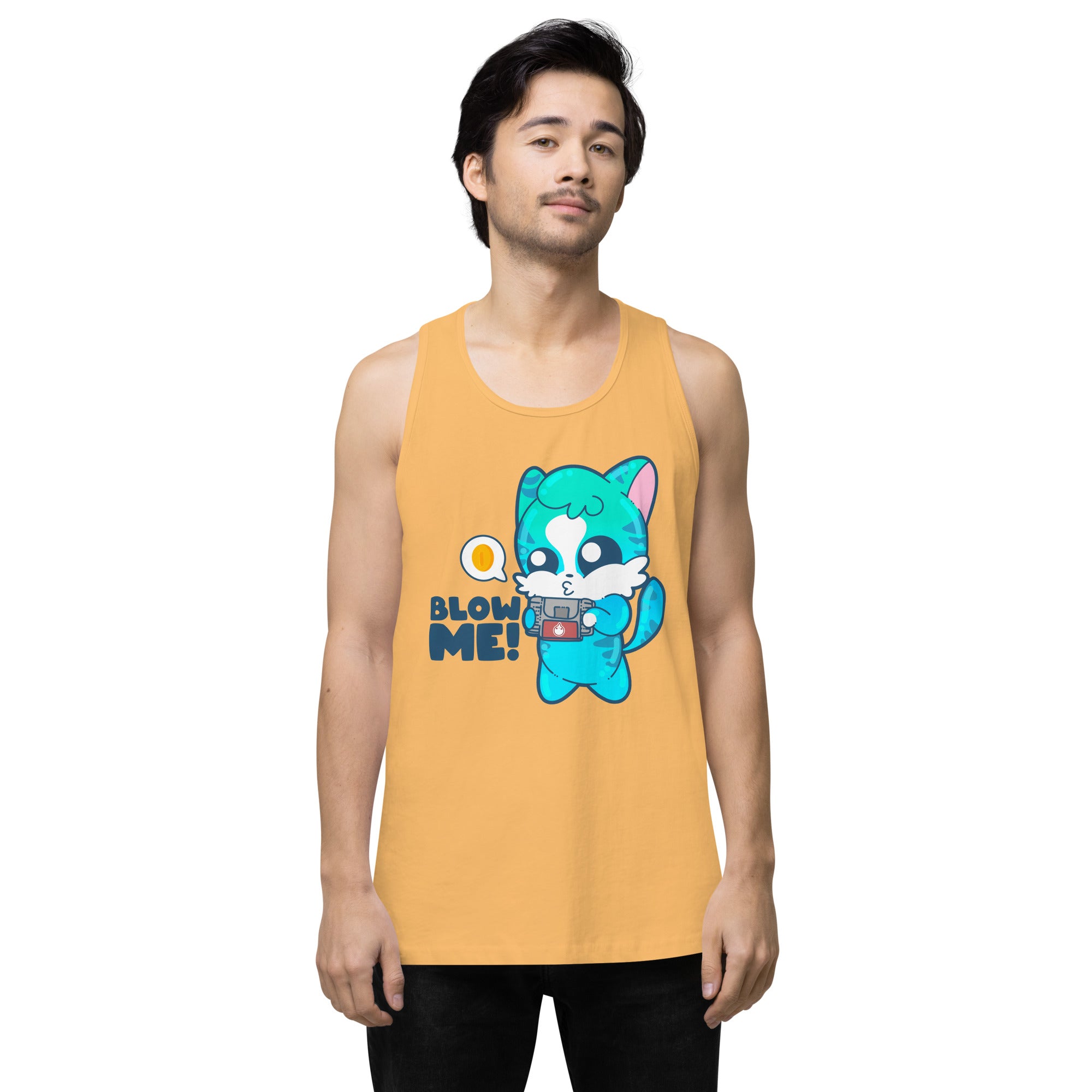 BLOW ME - Premium Tank Top - ChubbleGumLLC